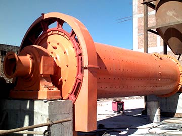 湖北江汉高产节能球磨机生产现场案例