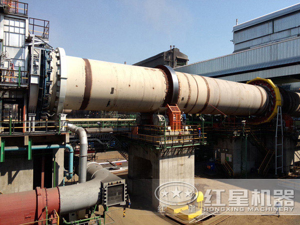红星小型烧石灰回转窑设备